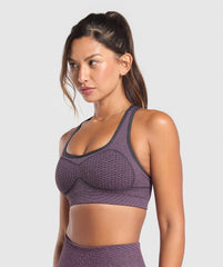 Sport Seamless Sports Bra Magenta Purple/Dolly Pink