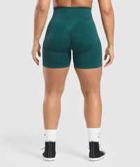 Lift Seamless Shorts Functional Teal/Black Marl