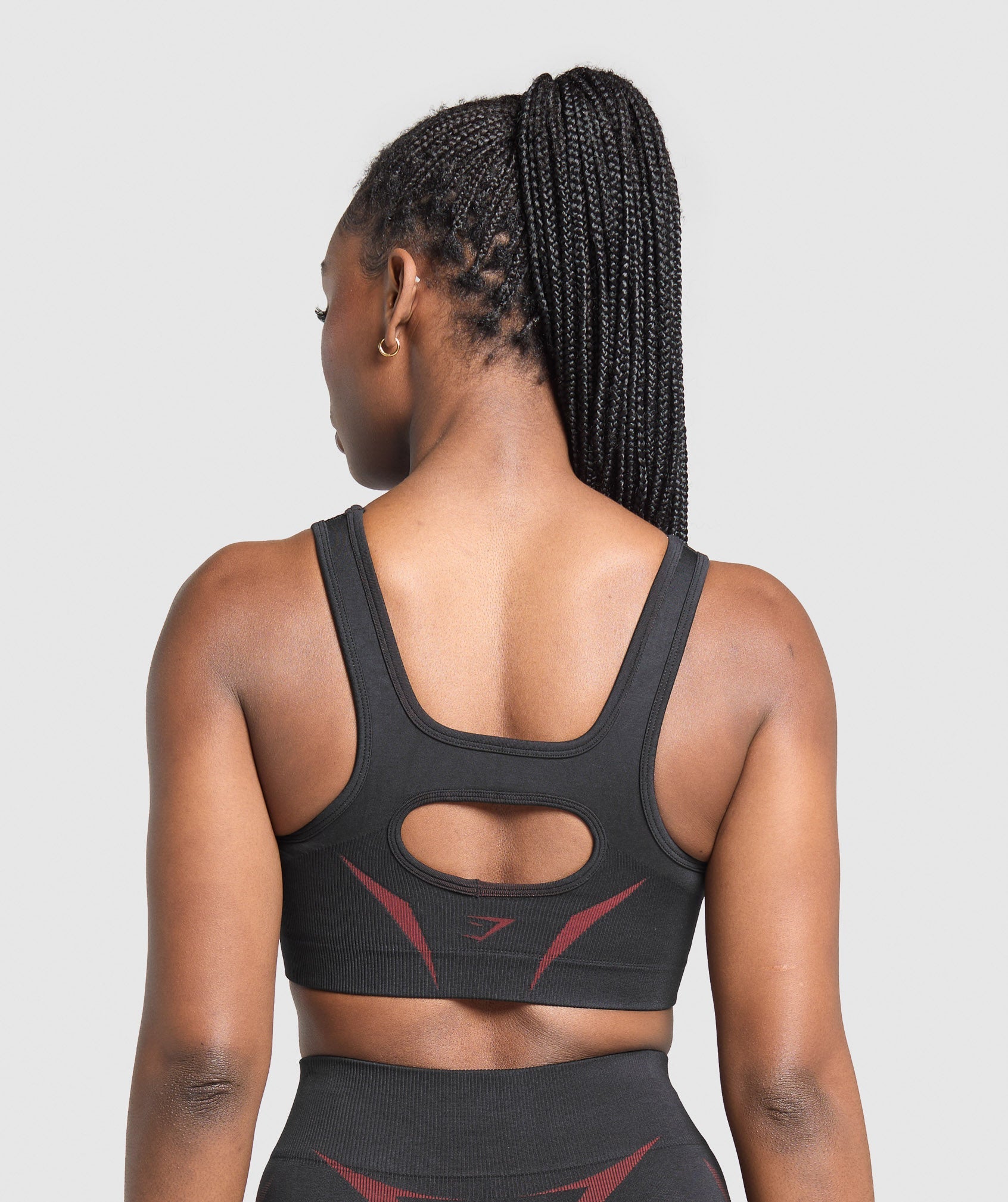 Apex Lift Sports Bra Black/Reps Red