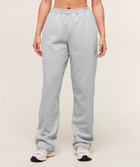 Training Fleece Straight Leg Jogger Light Grey Core Marl