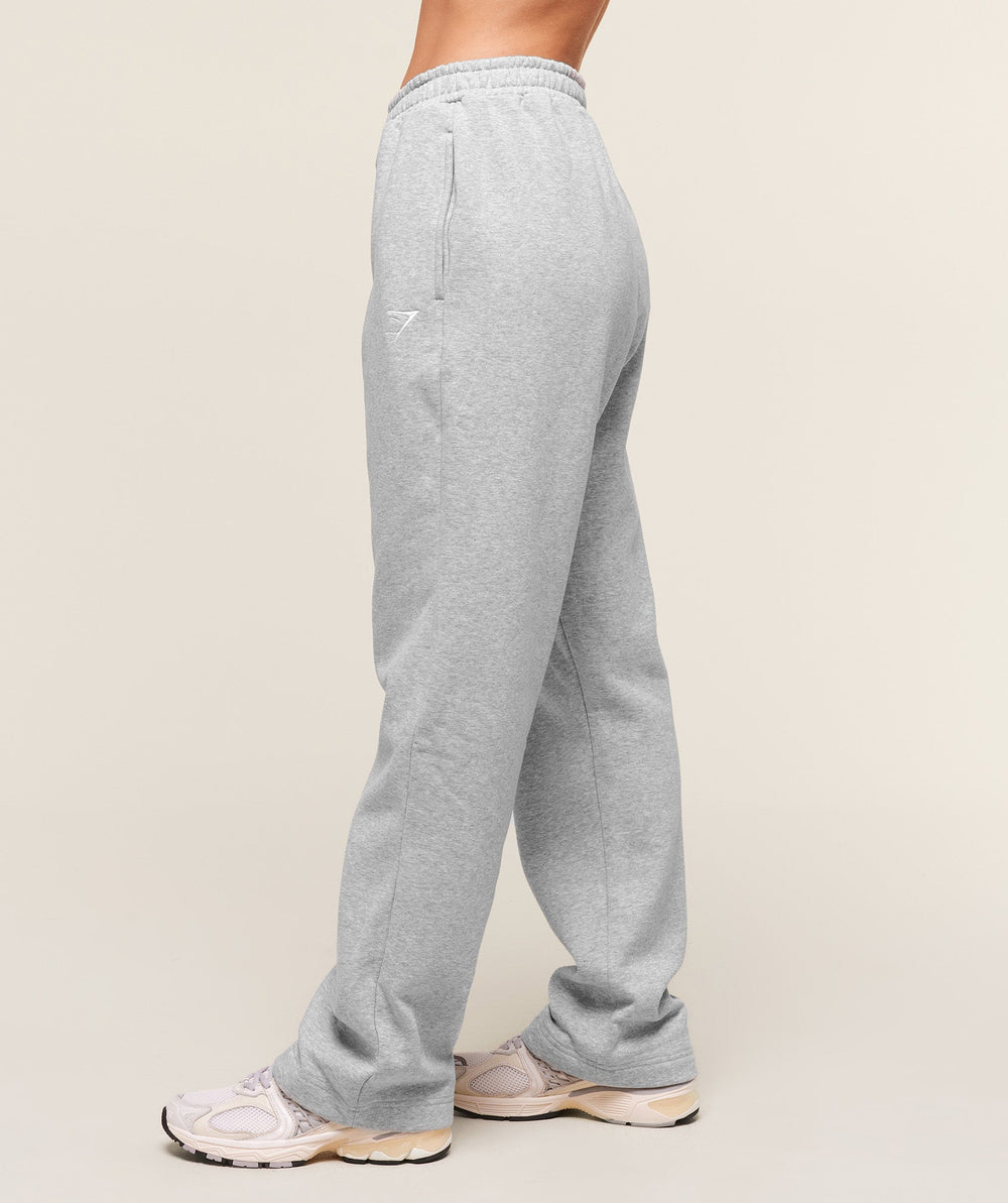Training Fleece Straight Leg Jogger Light Grey Core Marl