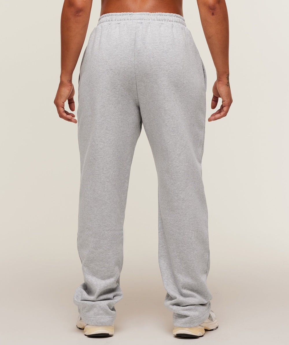 Training Fleece Straight Leg Short Pant Light Grey Core Marl