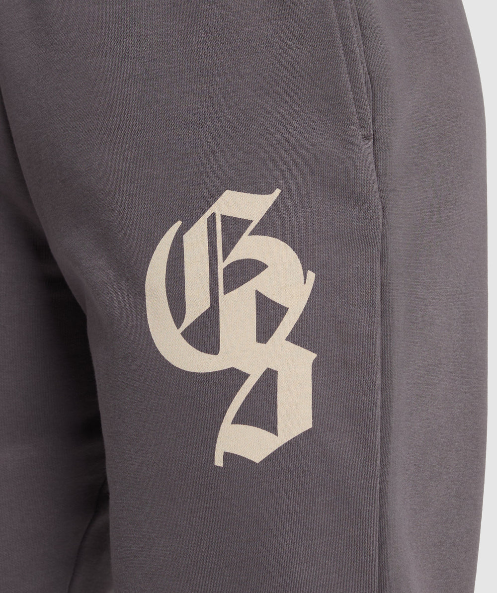 Lifting Essentials Oversized Joggers Greyed Purple