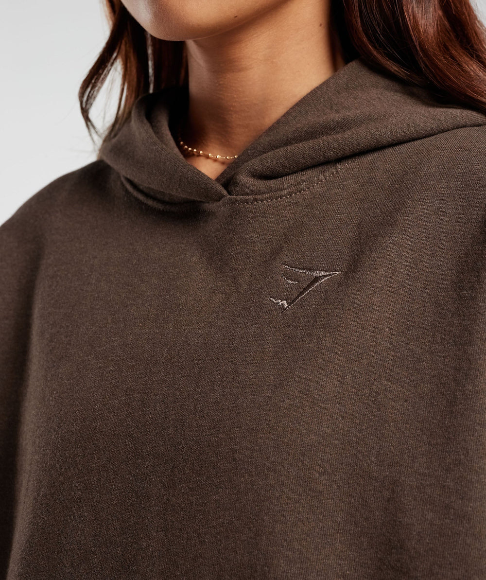 Rest Day Sweats Hoodie Cozy Brown Marl