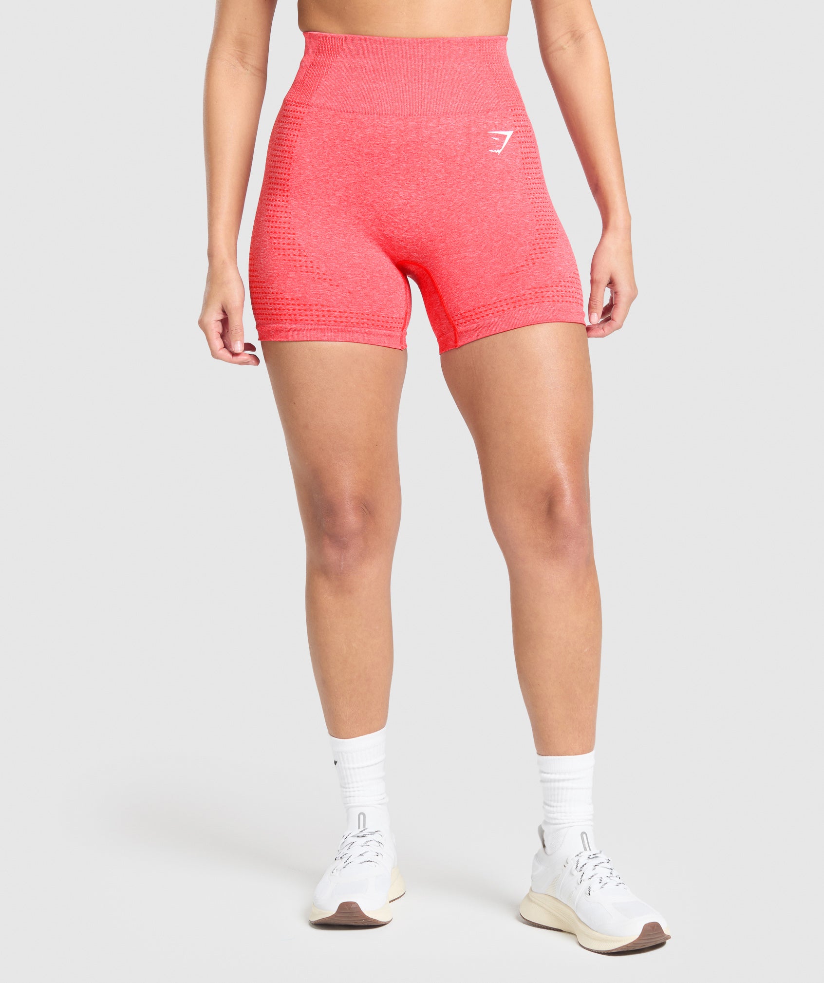 Vital Shorts Coral Red Marl