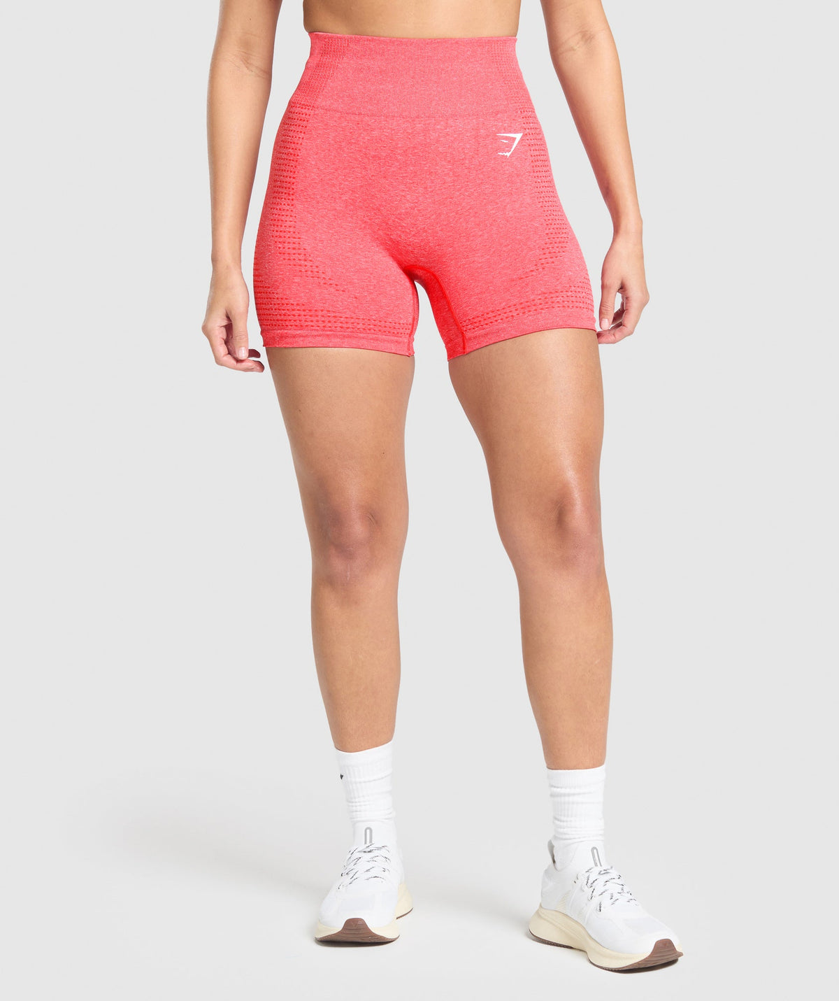 Vital Shorts Coral Red Marl