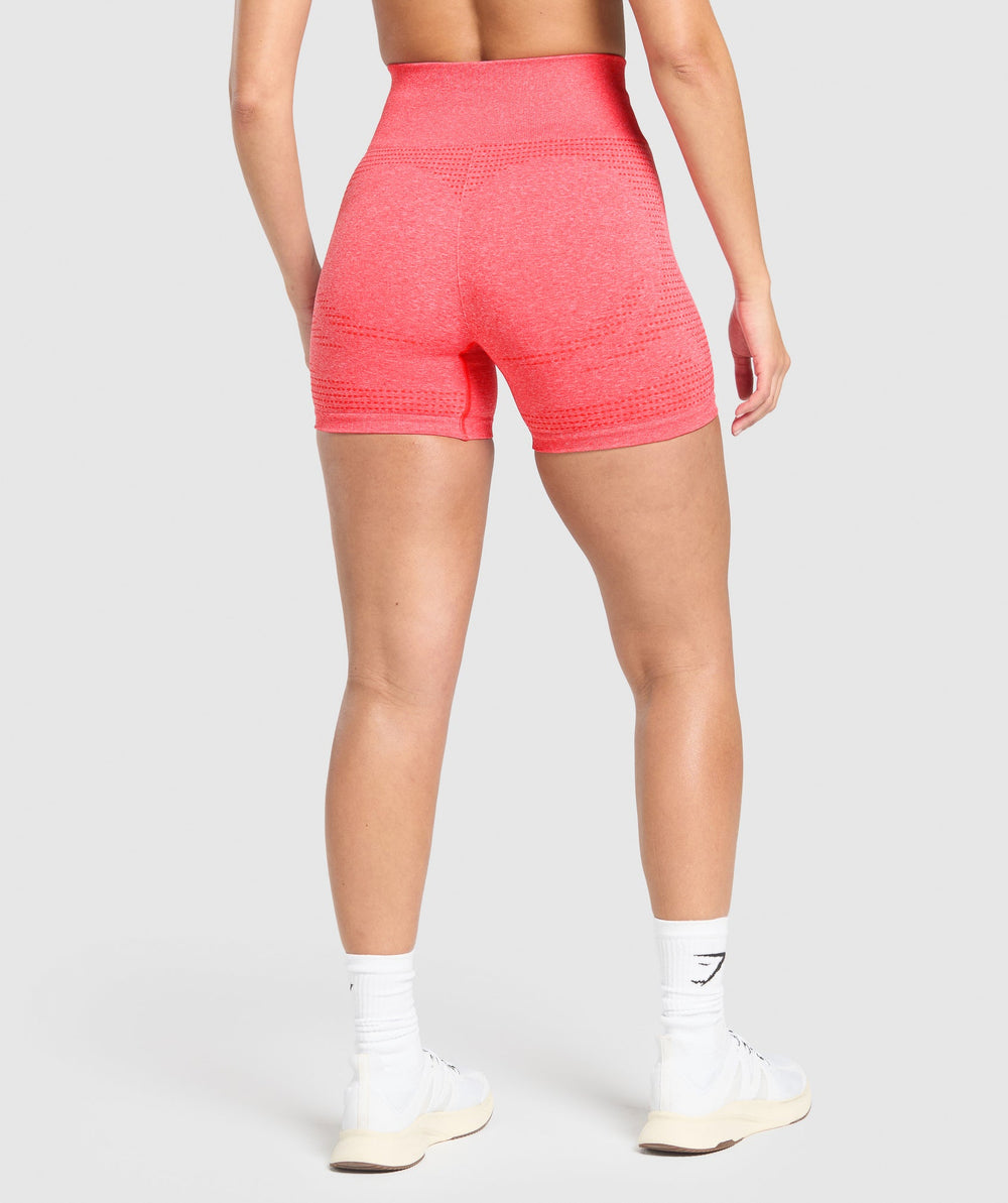 Vital Shorts Coral Red Marl