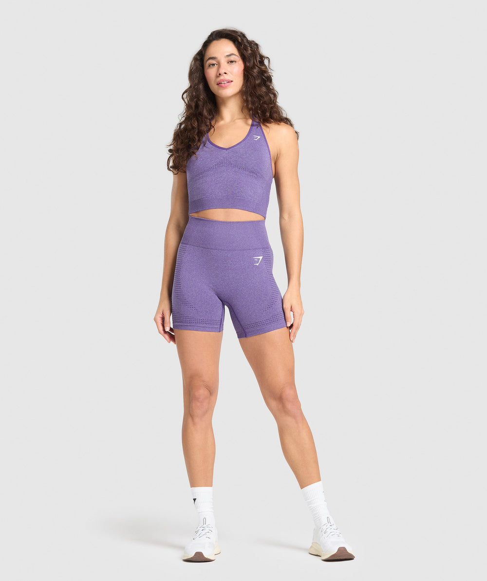 Vital Shorts Functional Purple Marl