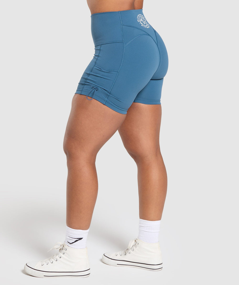 Legacy Logo Tight Shorts Success Blue