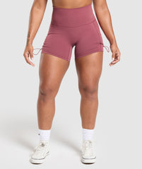 Legacy Logo Tight Shorts Washed Berry Pink