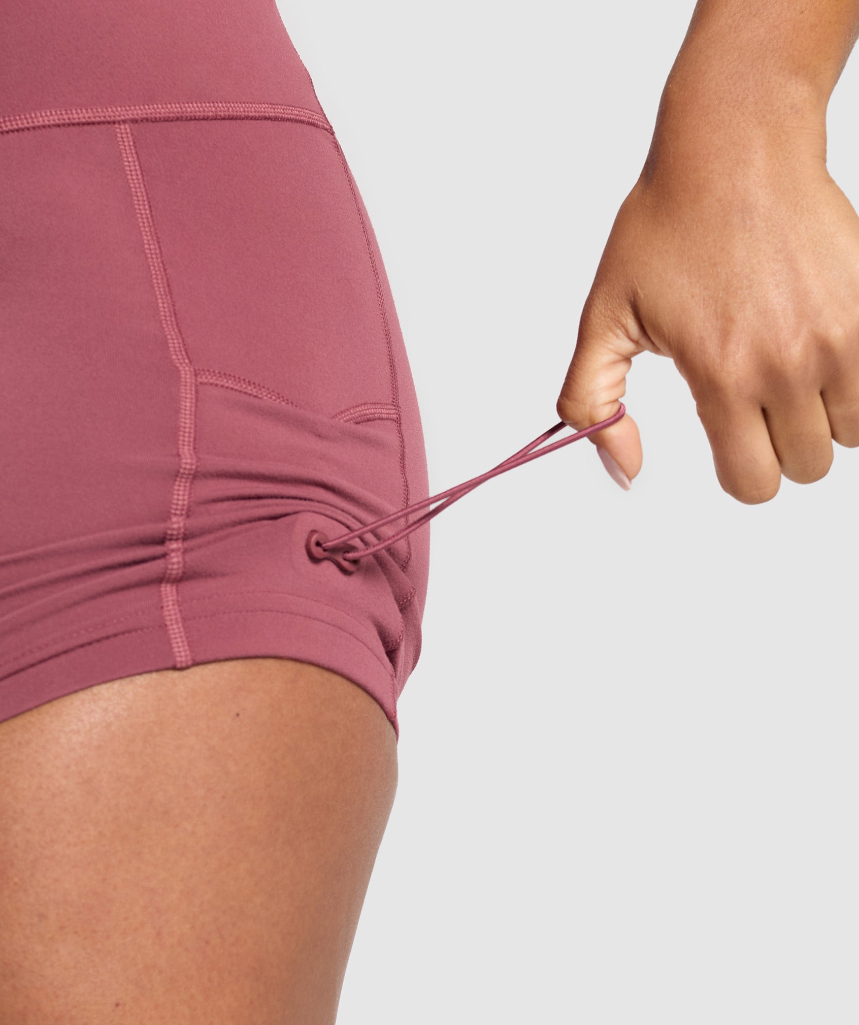 Legacy Logo Tight Shorts Washed Berry Pink