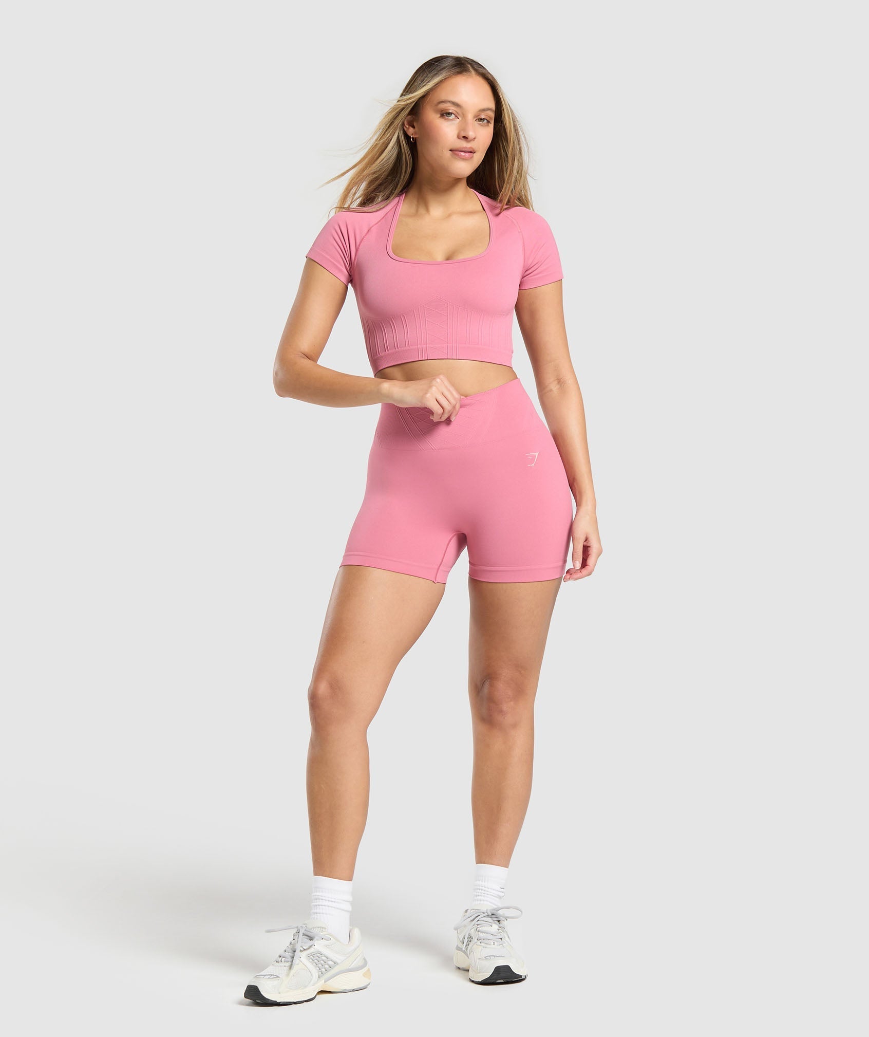 Corset Seamless Shorts Sunset Pink