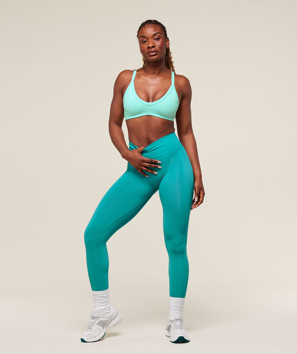 Energised Seamless Leggings Jewel Teal