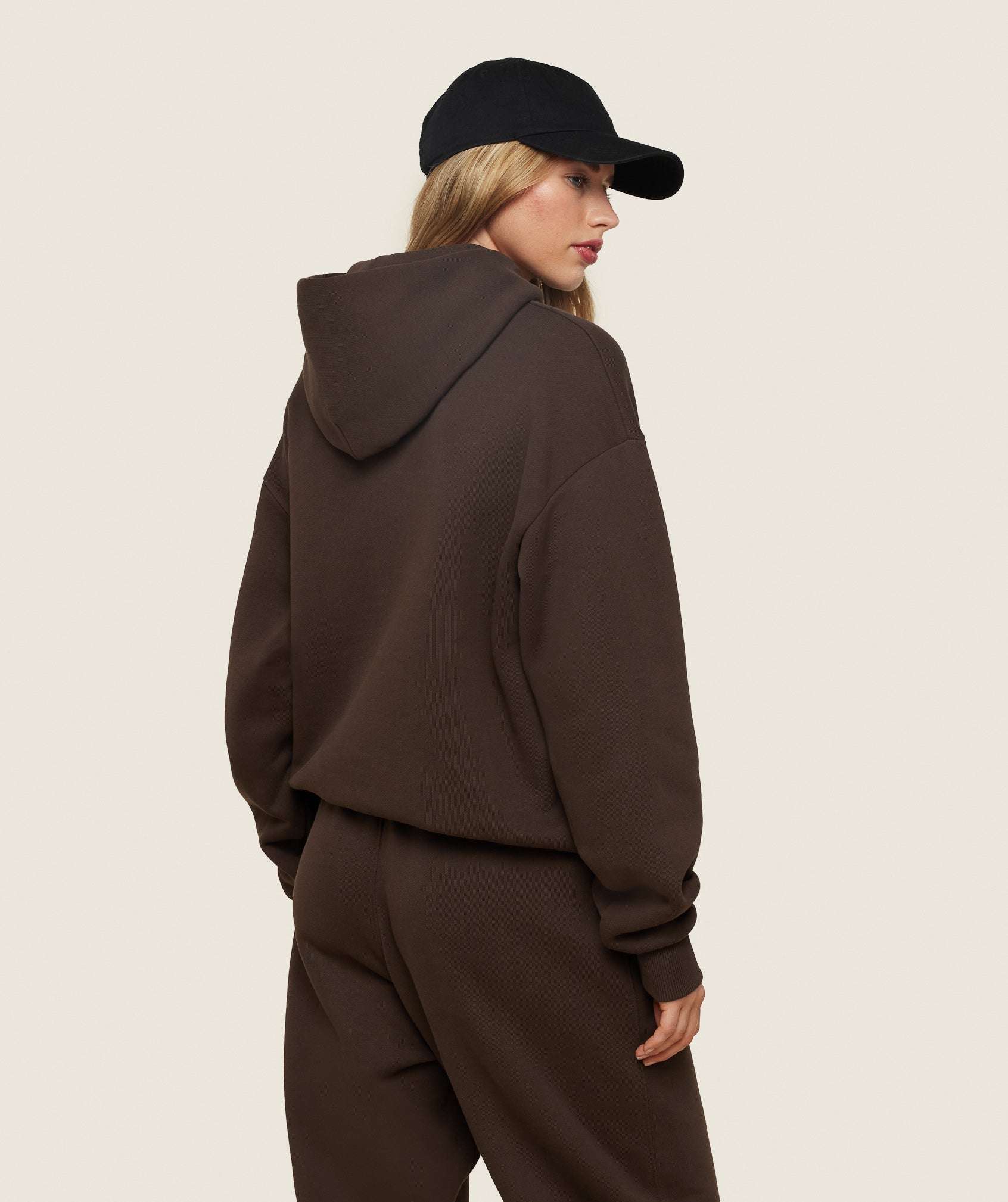Phys Ed Graphic Hoodie Archive Brown