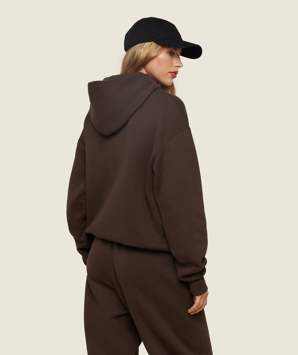 Phys Ed Graphic Hoodie Archive Brown