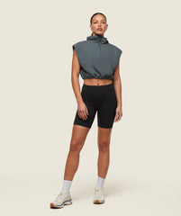 everywear Lightweight Sleeveless Jacket Slate Teal