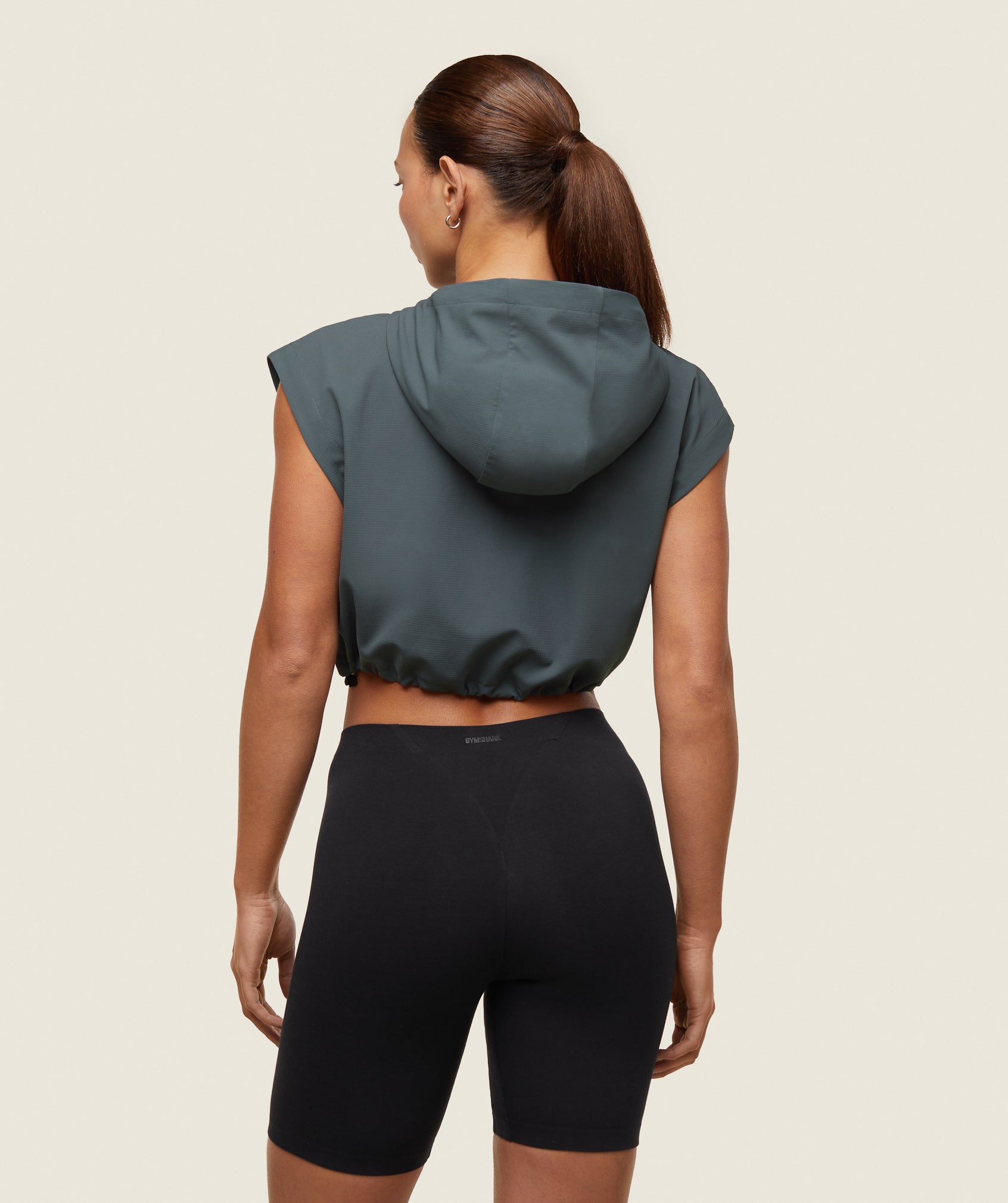 everywear Lightweight Sleeveless Jacket Slate Teal