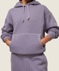 everywear Relaxed Hoodie Fog Purple