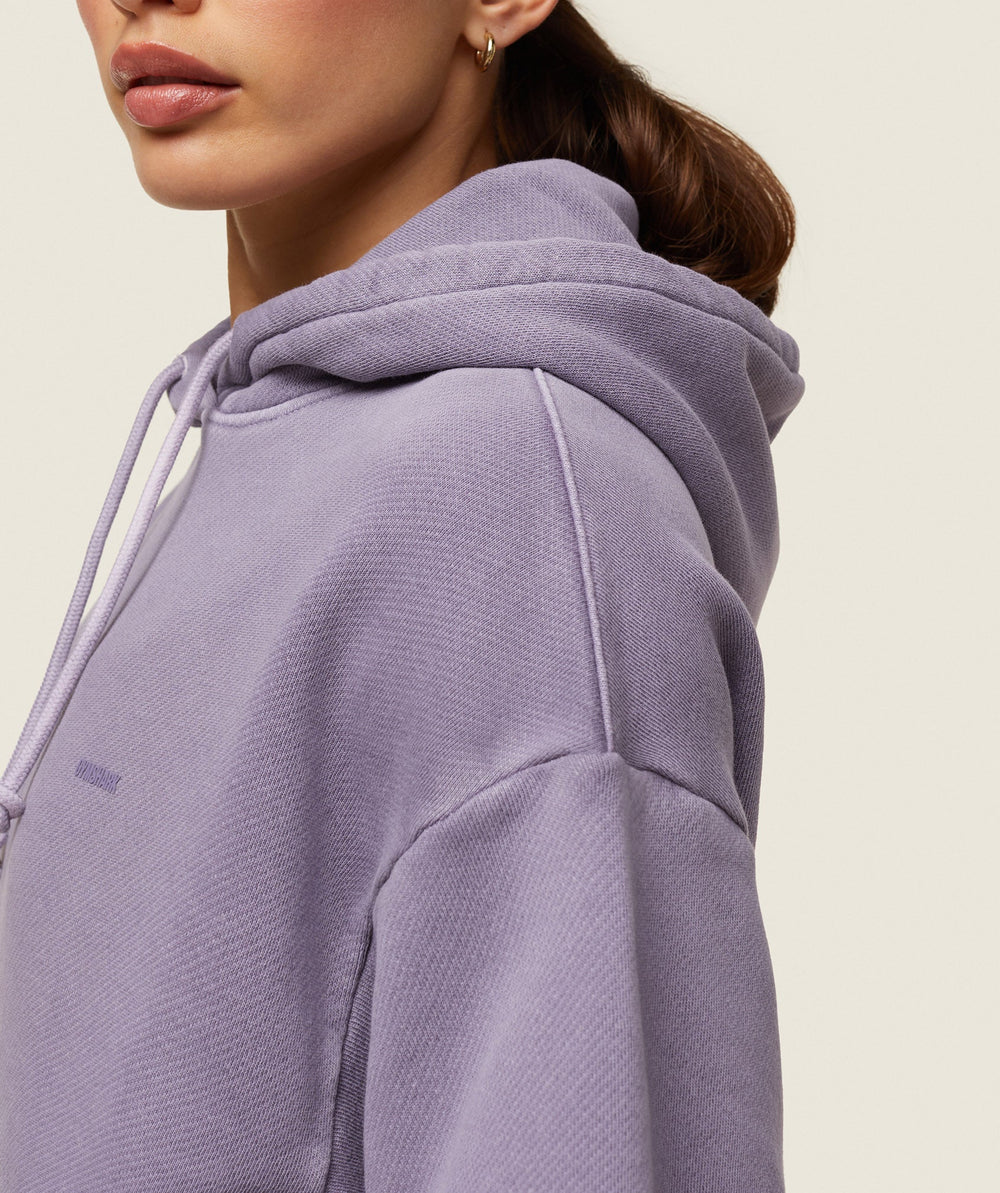 everywear Relaxed Hoodie Fog Purple
