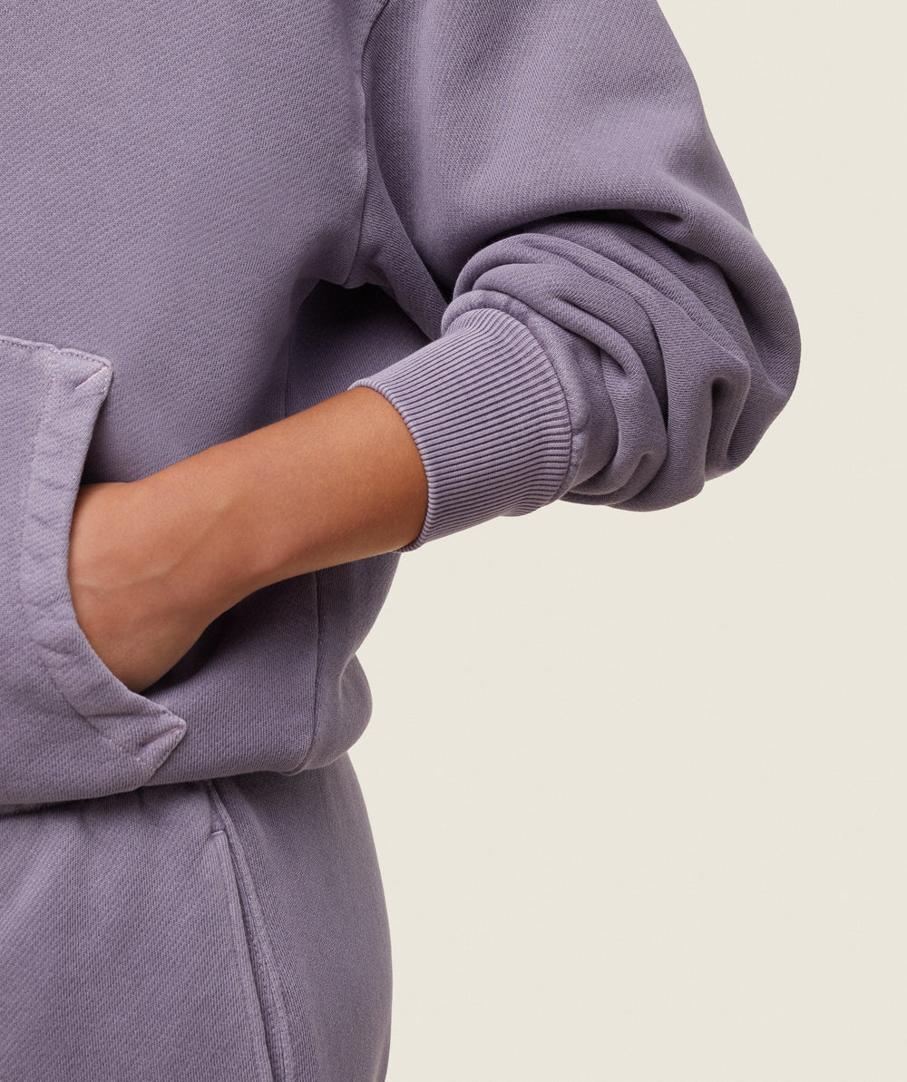 everywear Relaxed Hoodie Fog Purple