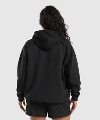 Strength Department Oversized Hoodie Black