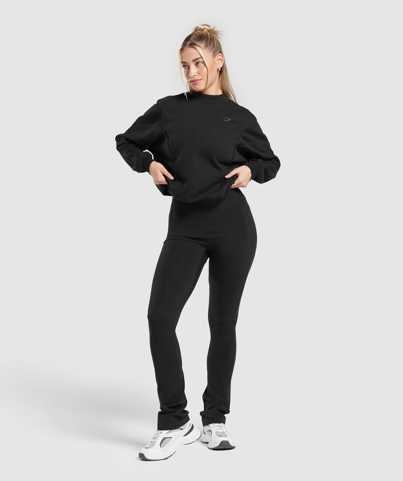 Rest Day Cotton Contour Pullover Black