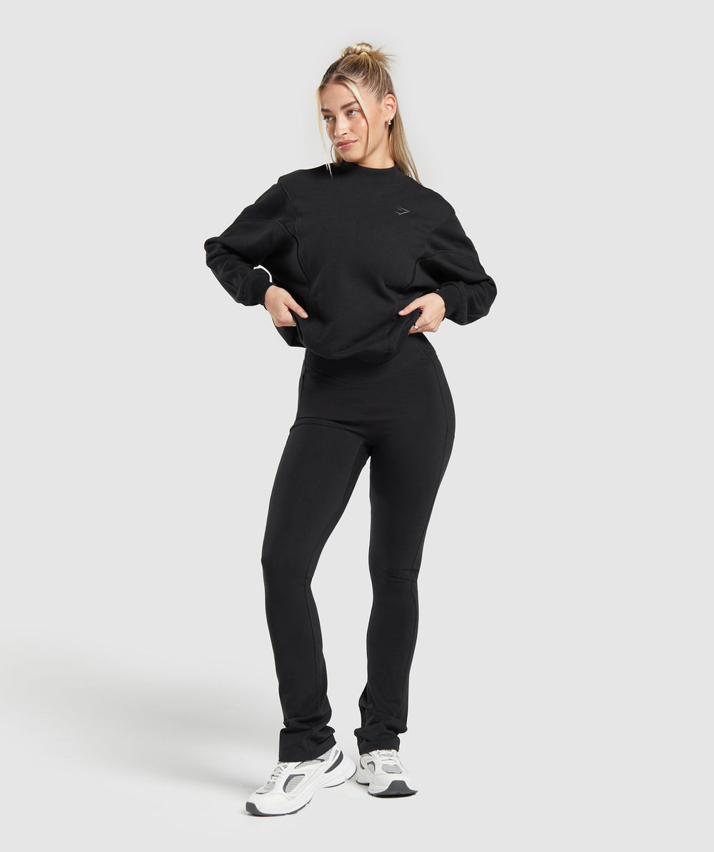 Rest Day Cotton Contour Pullover Black