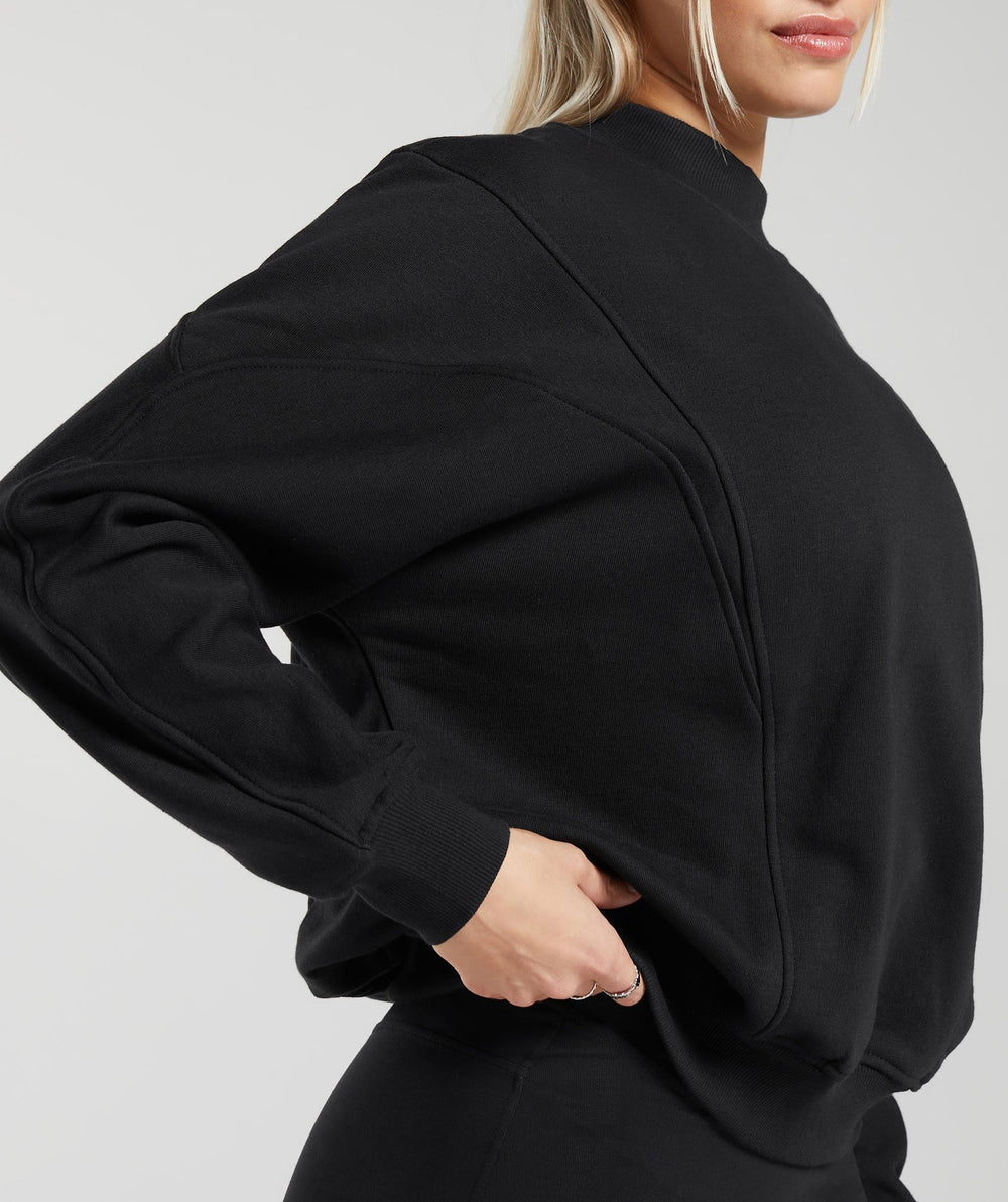 Rest Day Cotton Contour Pullover Black
