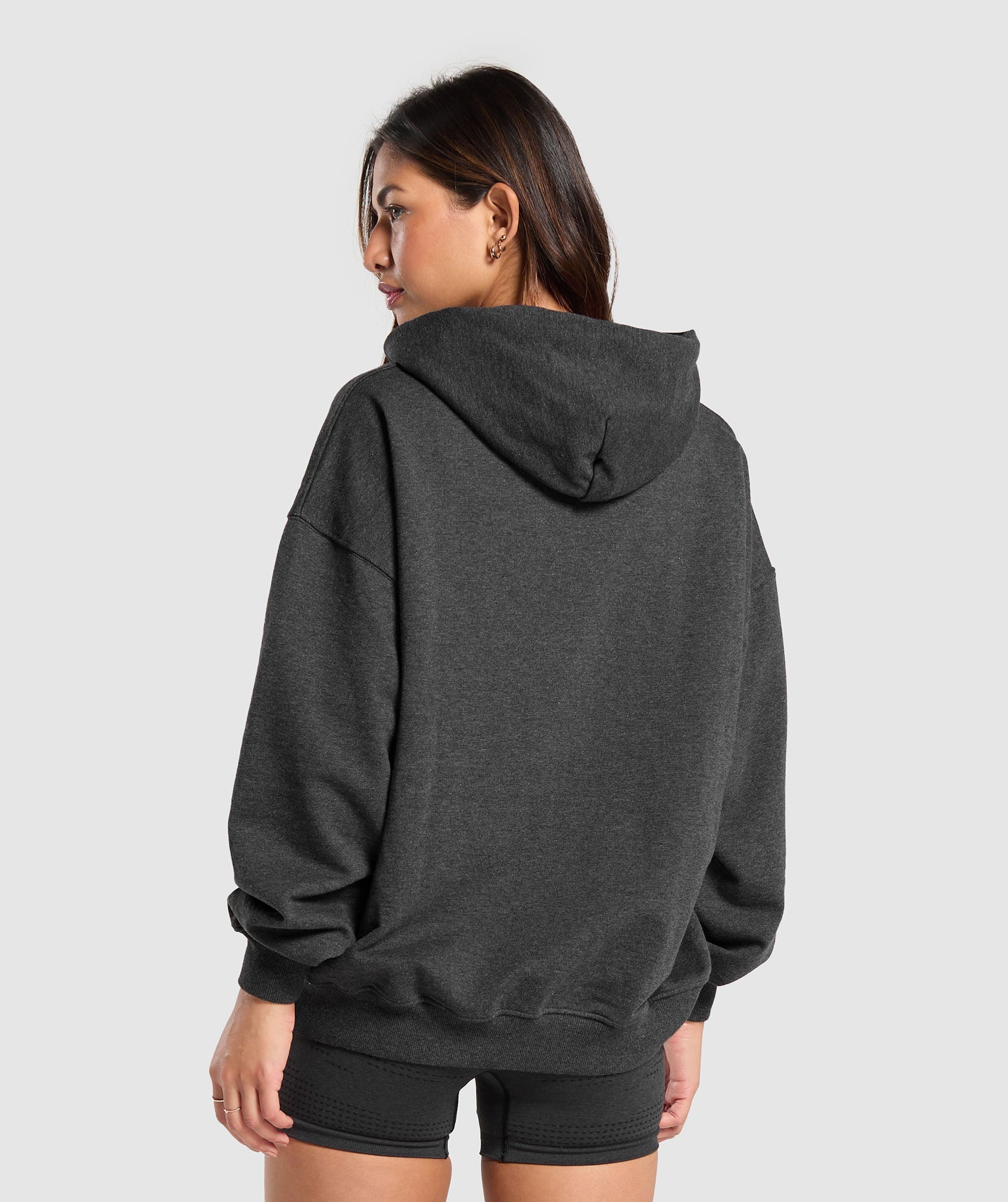 Rest Day Sweats Hoodie Black Marl