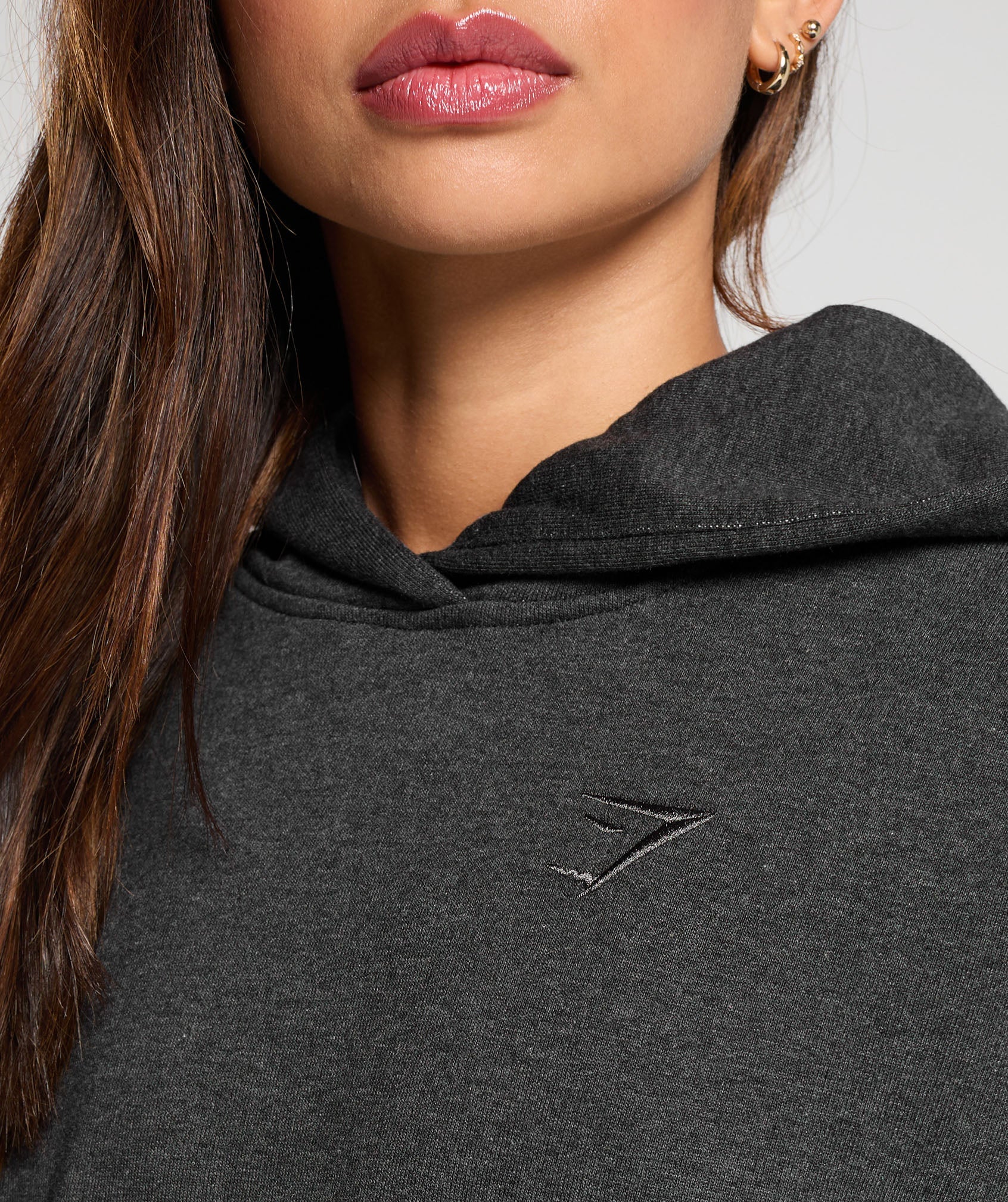 Rest Day Sweats Hoodie Black Marl