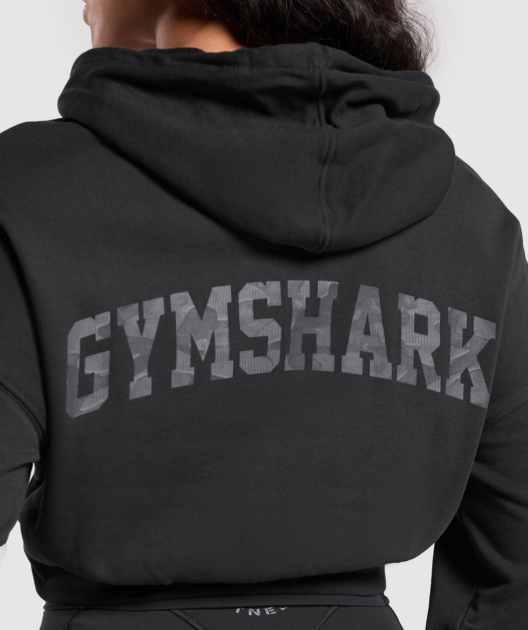 Adapt Camo Graphic Hoodie Black
