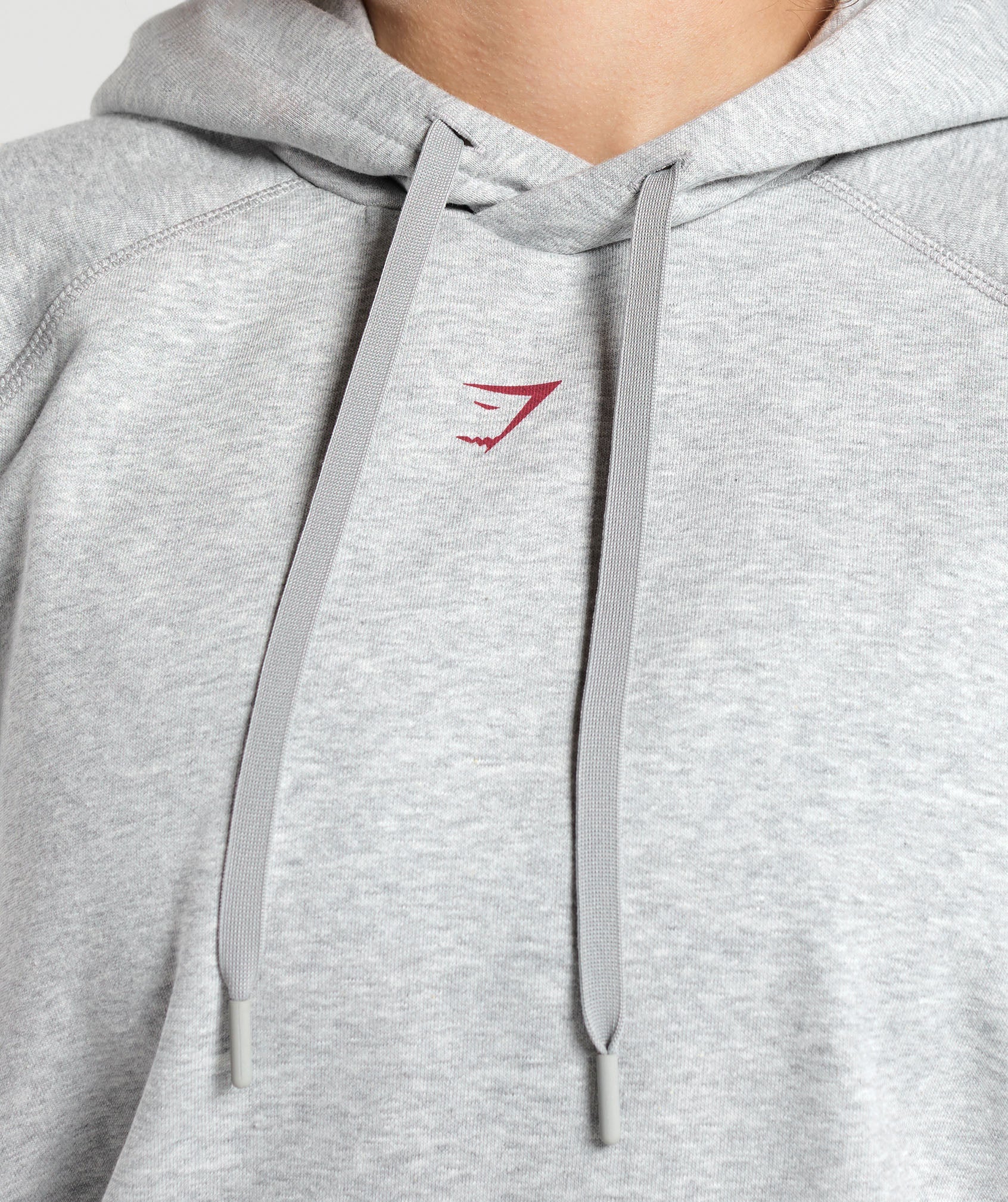 I Love Squats Hoodie Light Grey Core Marl