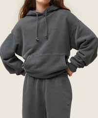 everywear Relaxed Hoodie Black