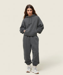 everywear Relaxed Hoodie Black
