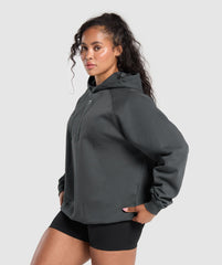 I Love Squats Hoodie Asphalt Grey