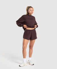 Rest Day Cotton Contour Pullover Heritage Brown