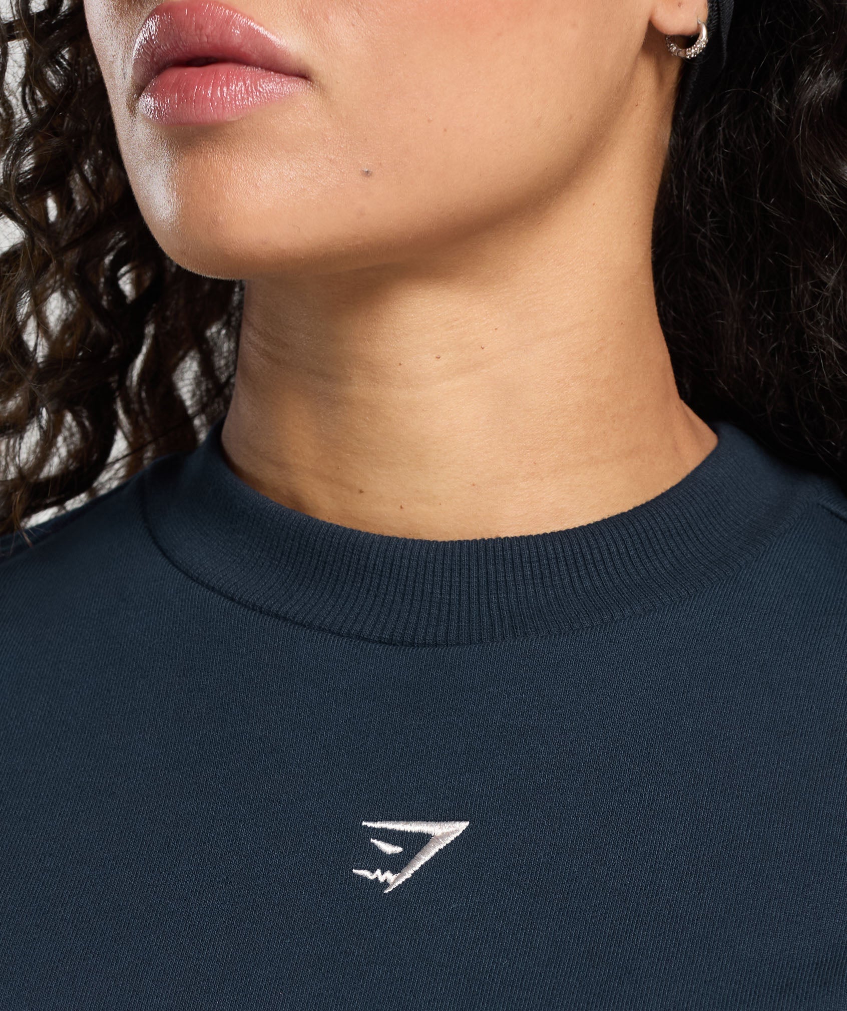 Lifting Club Oversized Sweatshirt Navy