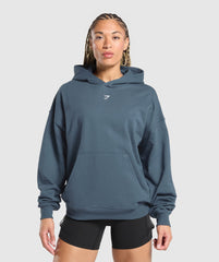 Strength In Numbers Hoodie Cargo Blue