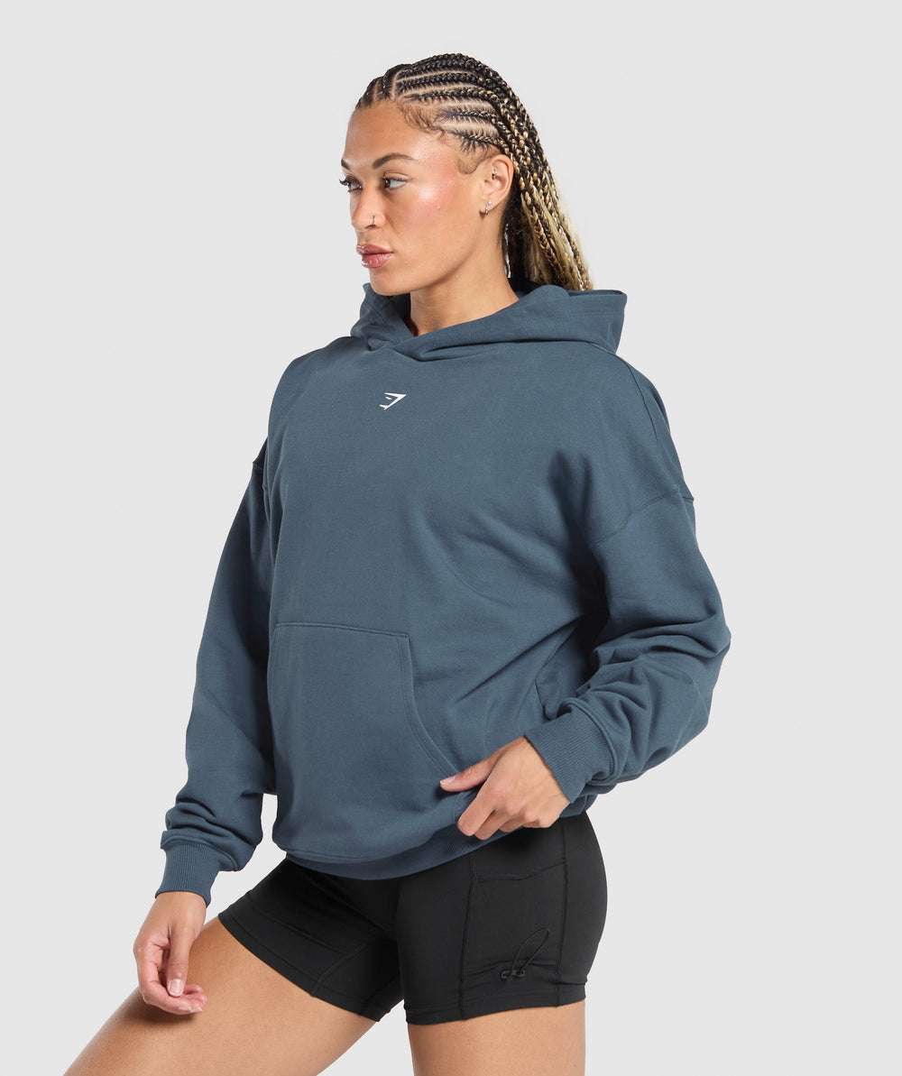 Strength In Numbers Hoodie Cargo Blue
