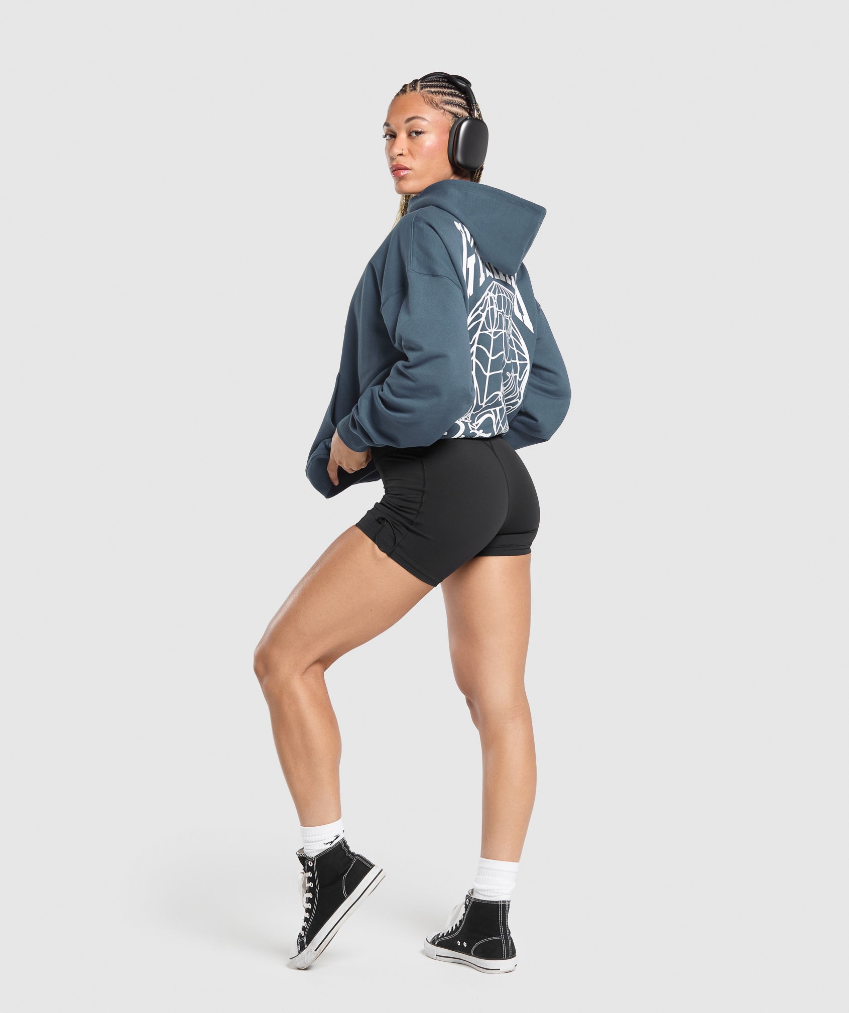 Strength In Numbers Hoodie Cargo Blue