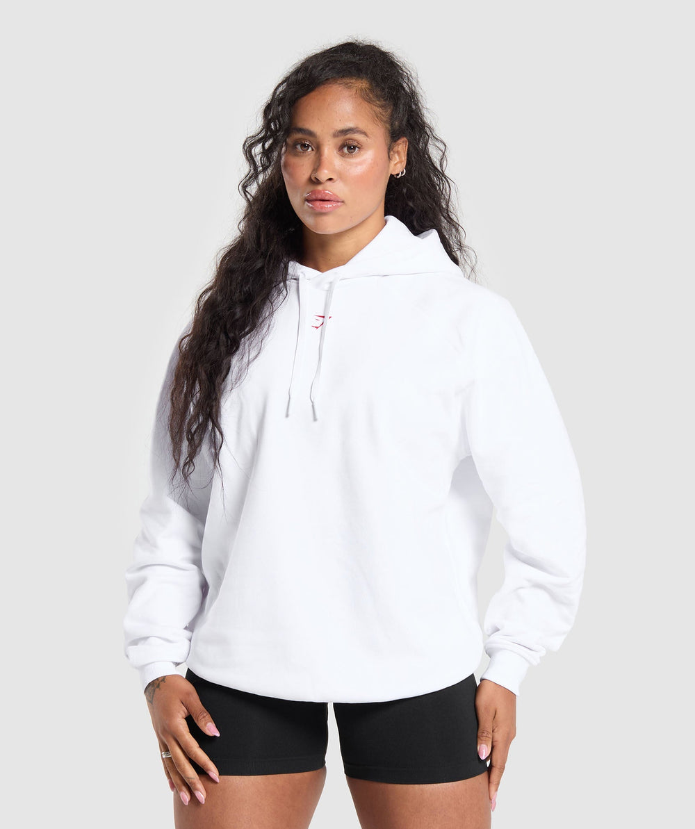 I Love Squats Hoodie White