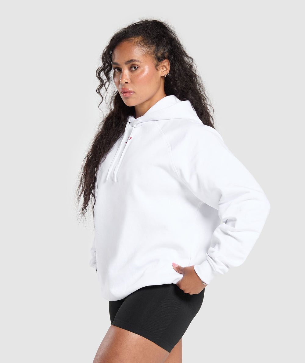 I Love Squats Hoodie White