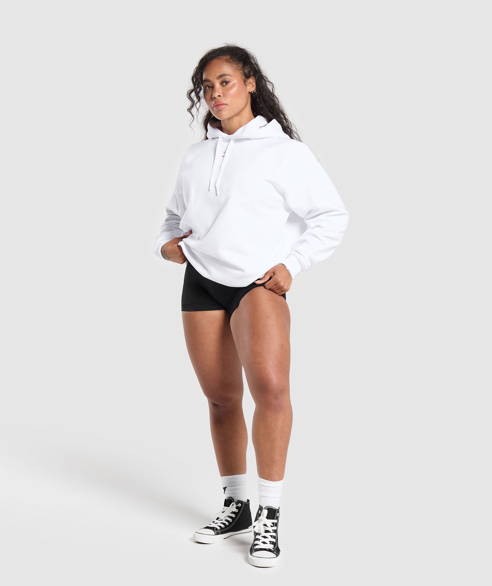 I Love Squats Hoodie White