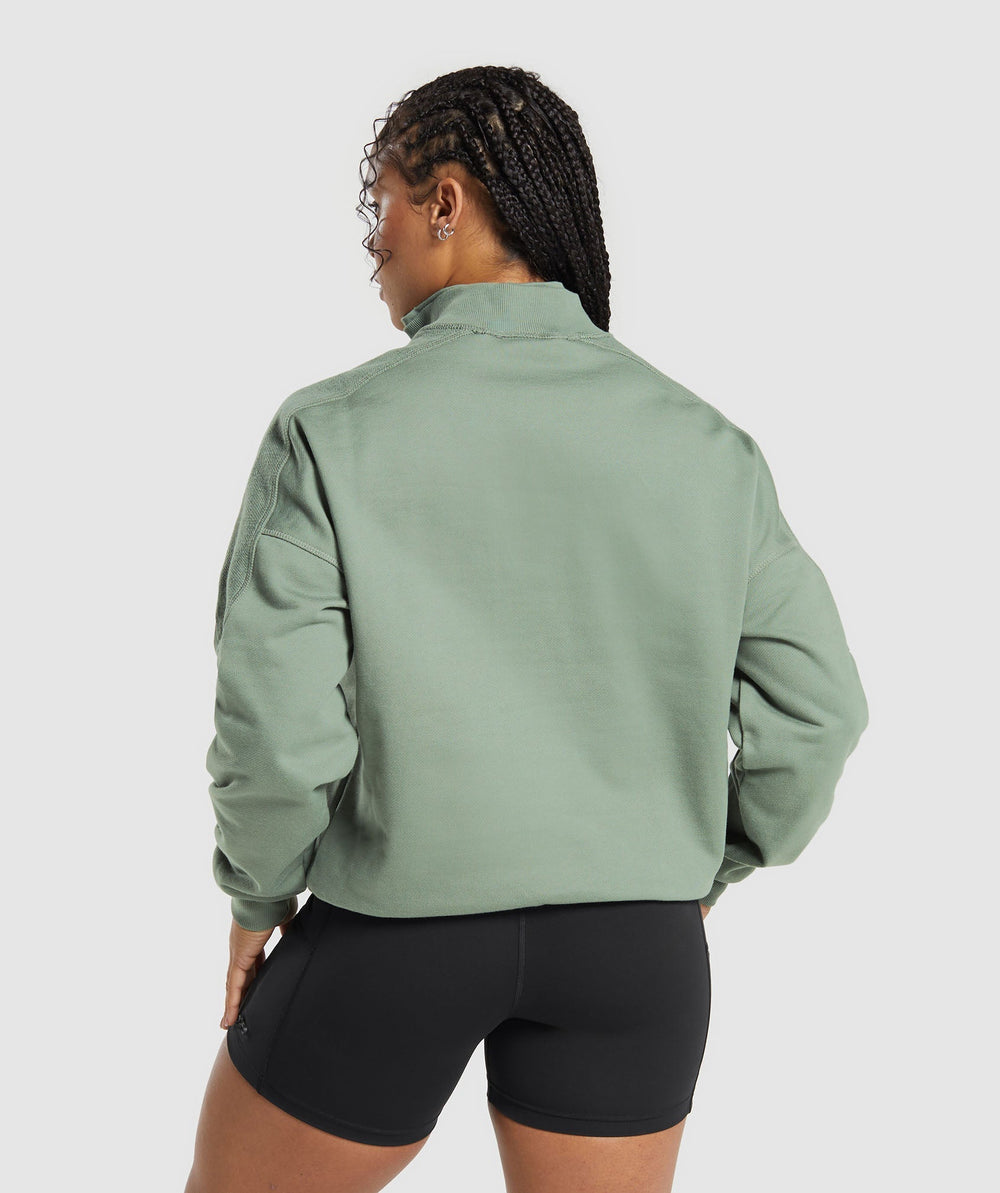 Legacy Oversized Sweatshirt Unit Green