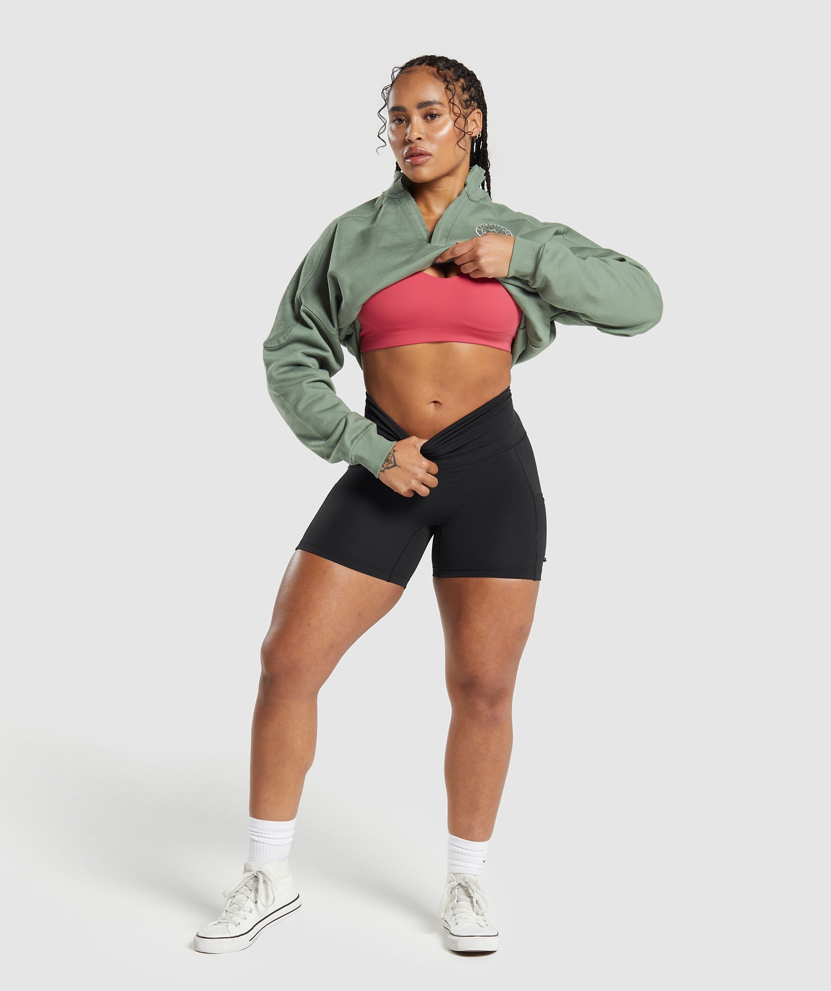 Legacy Oversized Sweatshirt Unit Green