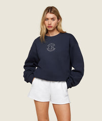 Phys Ed Logo Sweatshirt Heavy Blue