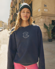 Phys Ed Logo Sweatshirt Heavy Blue