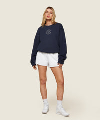 Phys Ed Logo Sweatshirt Heavy Blue