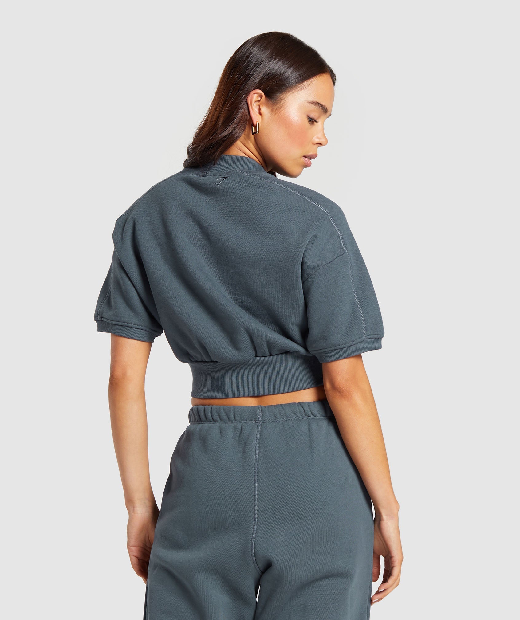 Loopback Sweat Pullover Titanium Blue