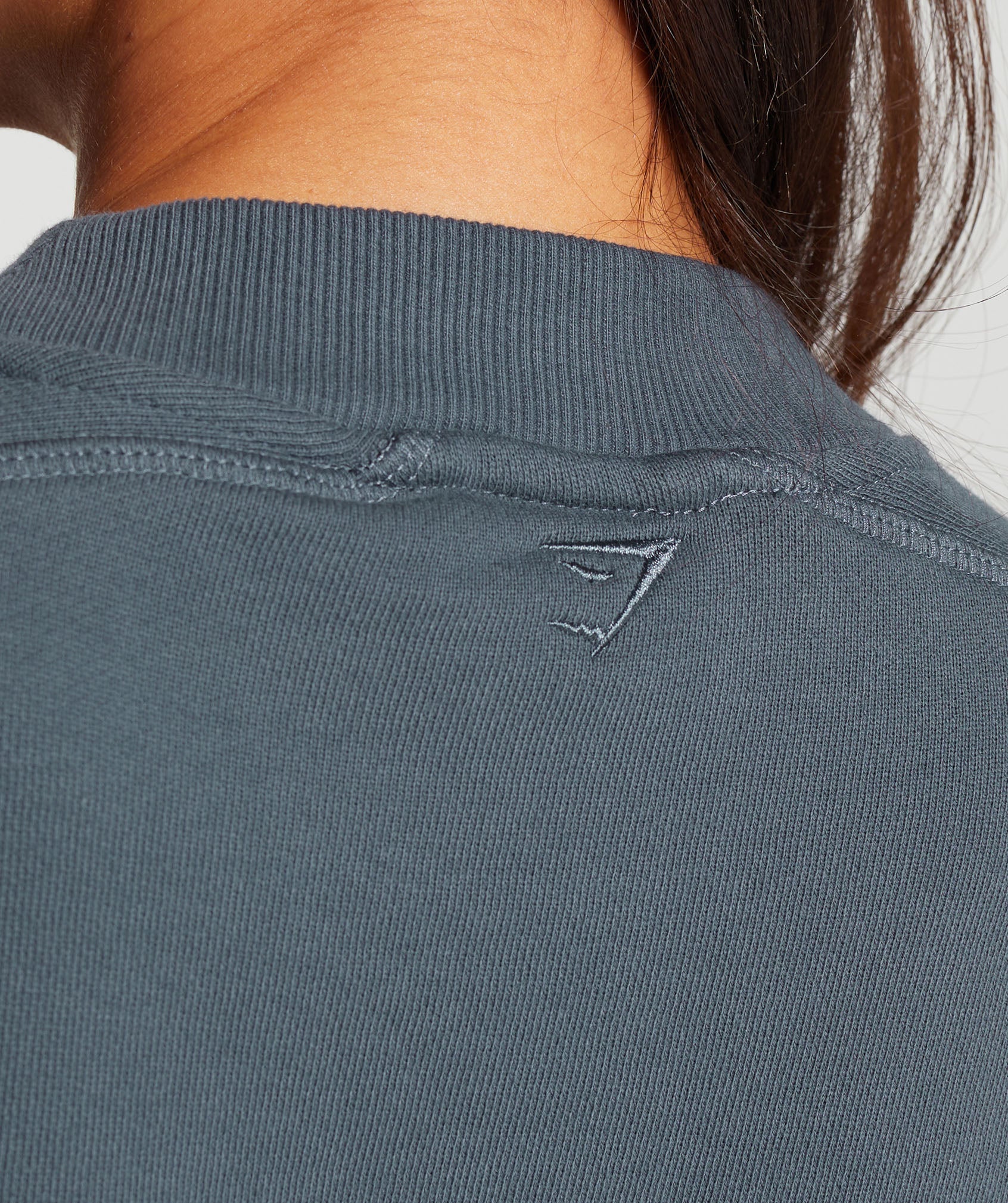 Loopback Sweat Pullover Titanium Blue